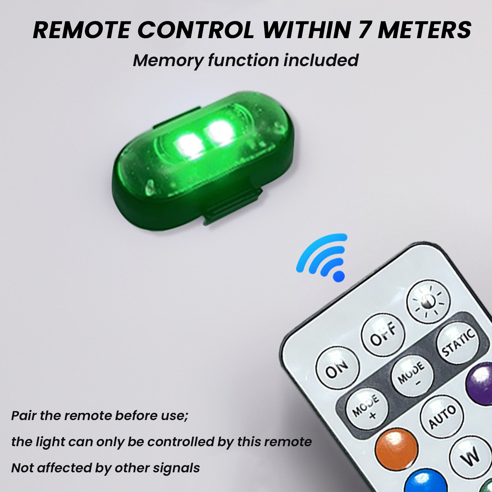 Drone Led Light - 2/4/6PCS Wireless LED Strobe Lights W/Remote