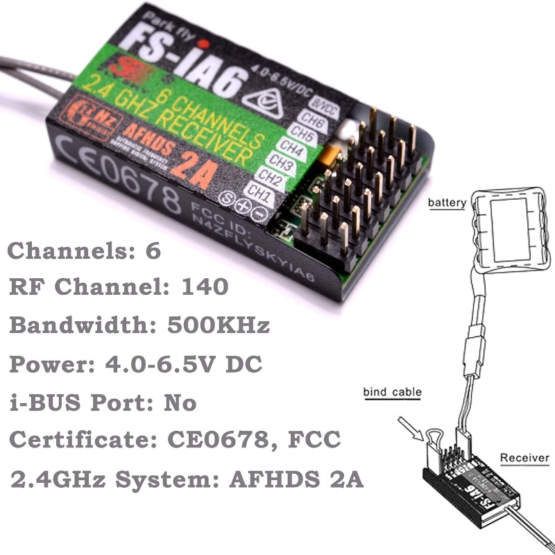 Flysky FS-IA6 Receiver 6CH Dua – Drone Antenna Bewertung und Preis
