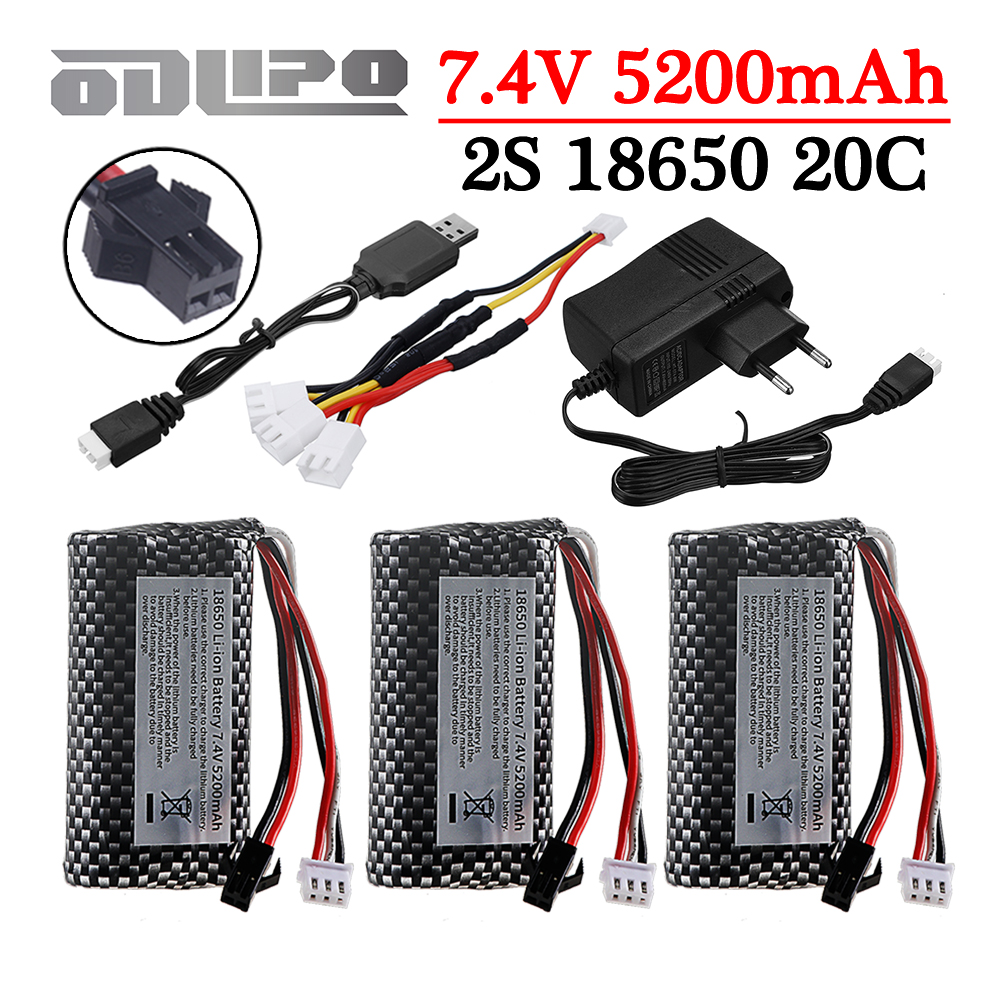 18650 7.4V 5200mAh Li-ion batt – Drone Charger Bewertung und Preis