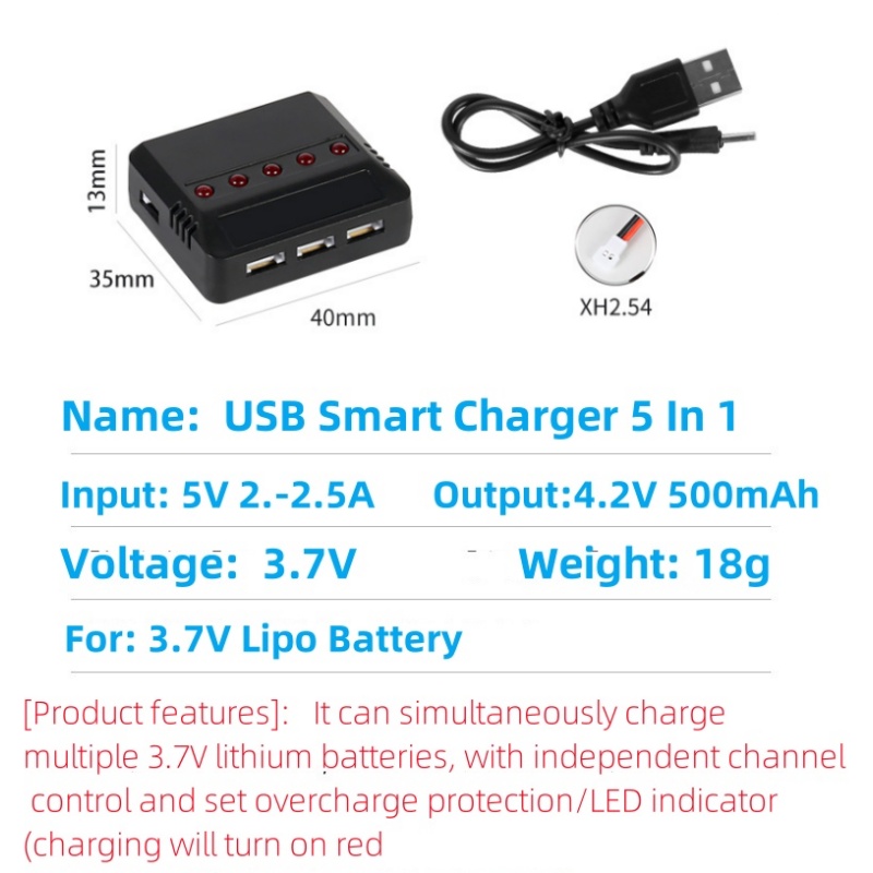 Syma X5HW X5HC X5C X5SW 3.7V 5 – Drone Charger Bewertung und Preis