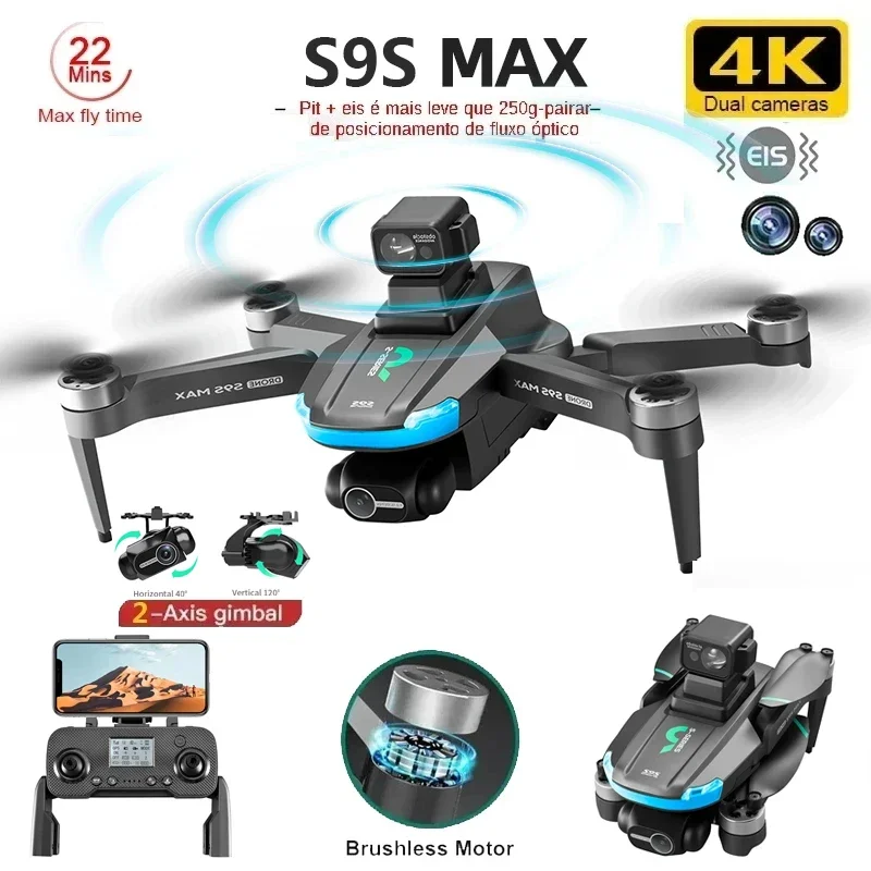 NEW S9S MAX MINI Drone 4K 2-Ax – Drone Gimbal Bewertung und Preis