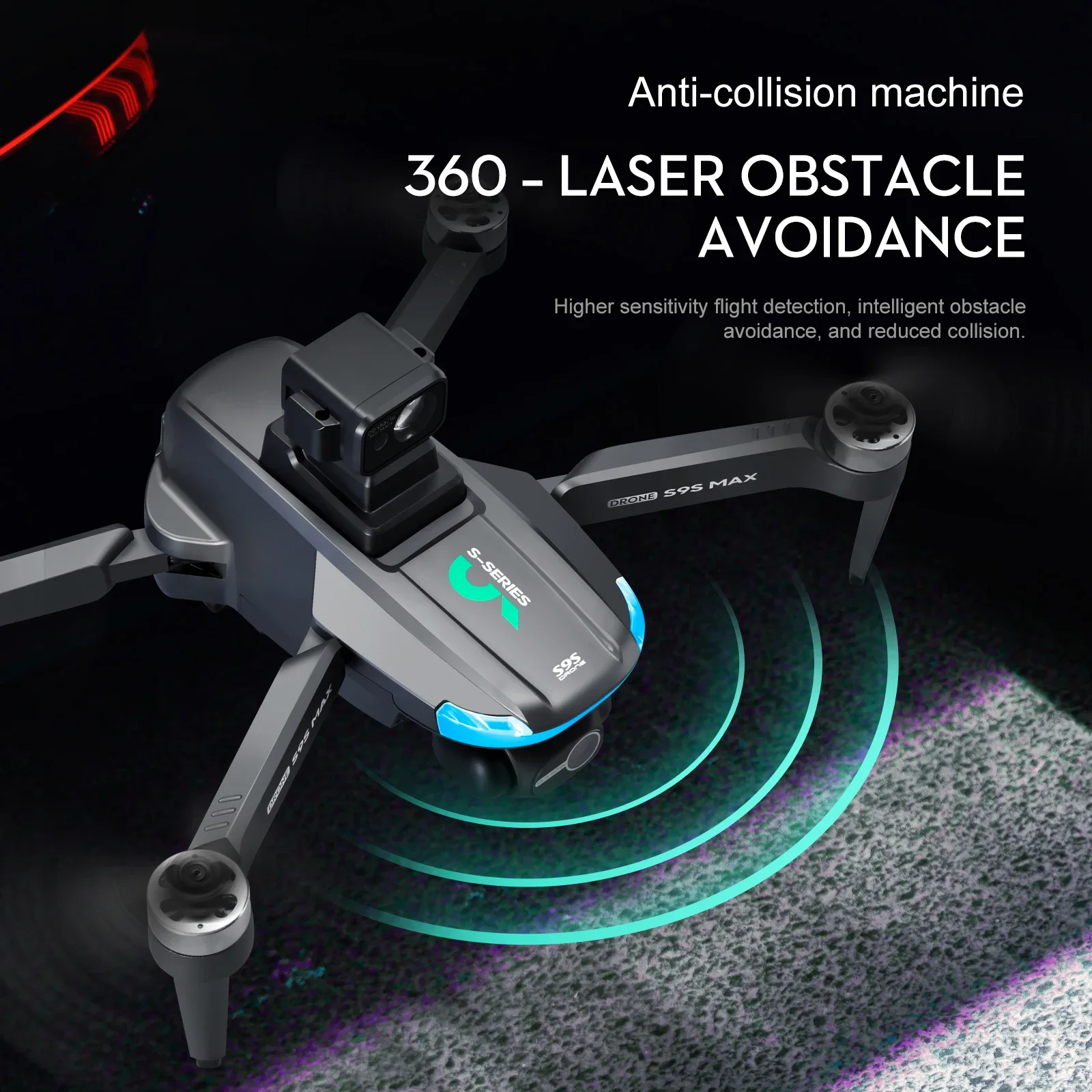 NEW S9S MAX MINI Drone 4K 2-Ax – Drone Gimbal Bewertung und Preis