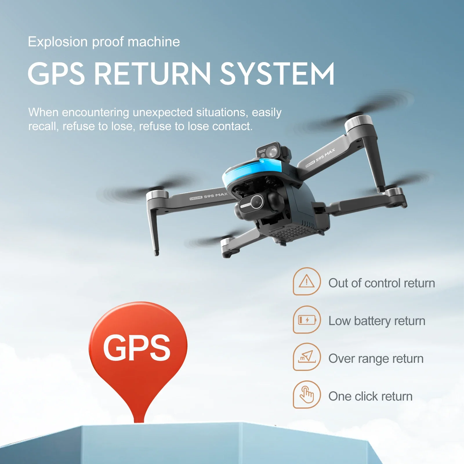 NEW S9S MAX MINI Drone 4K 2-Ax – Drone Gimbal Bewertung und Preis