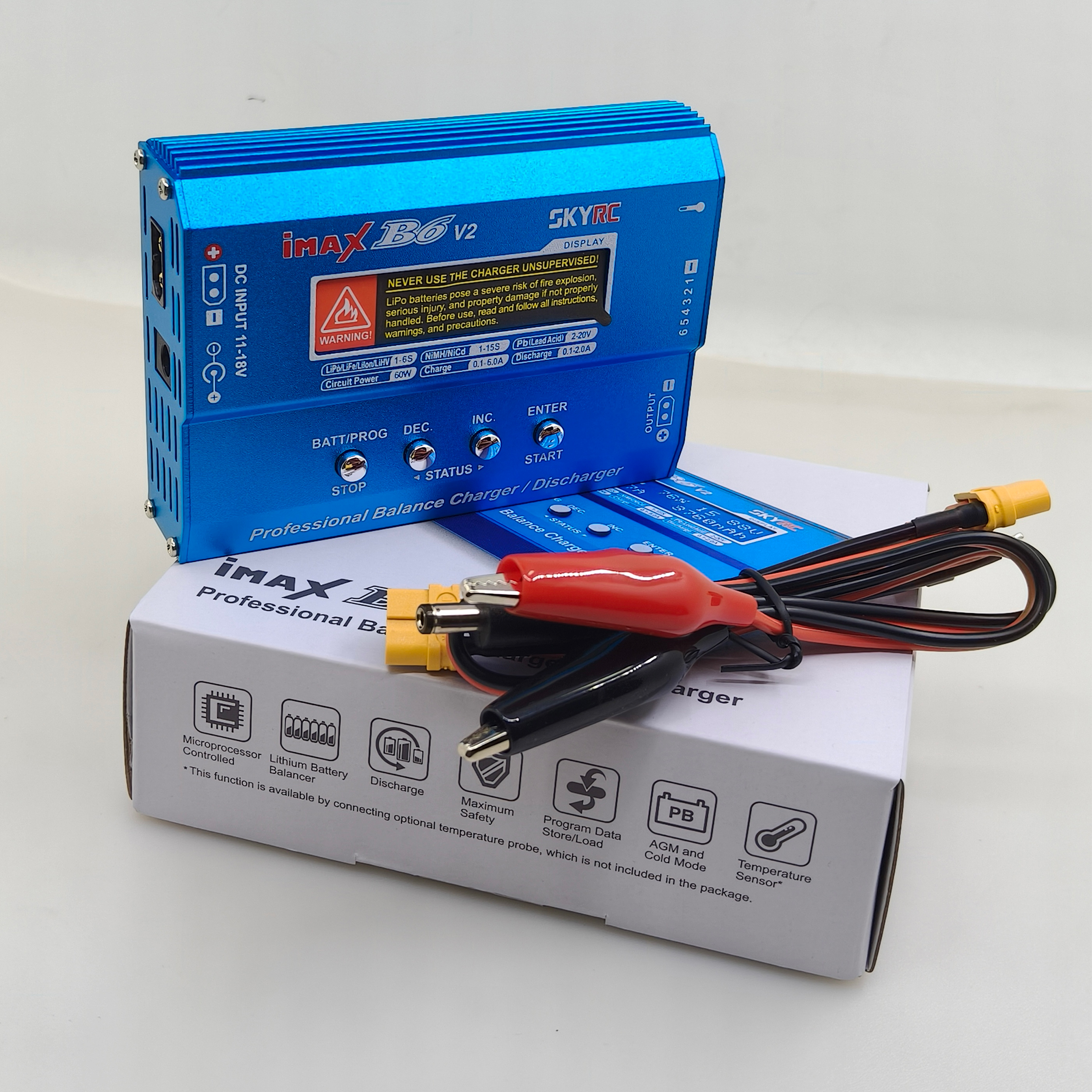 IMAX B6 / B6AC 80W T/XT60plug  – Drone Charger Bewertung und Preis