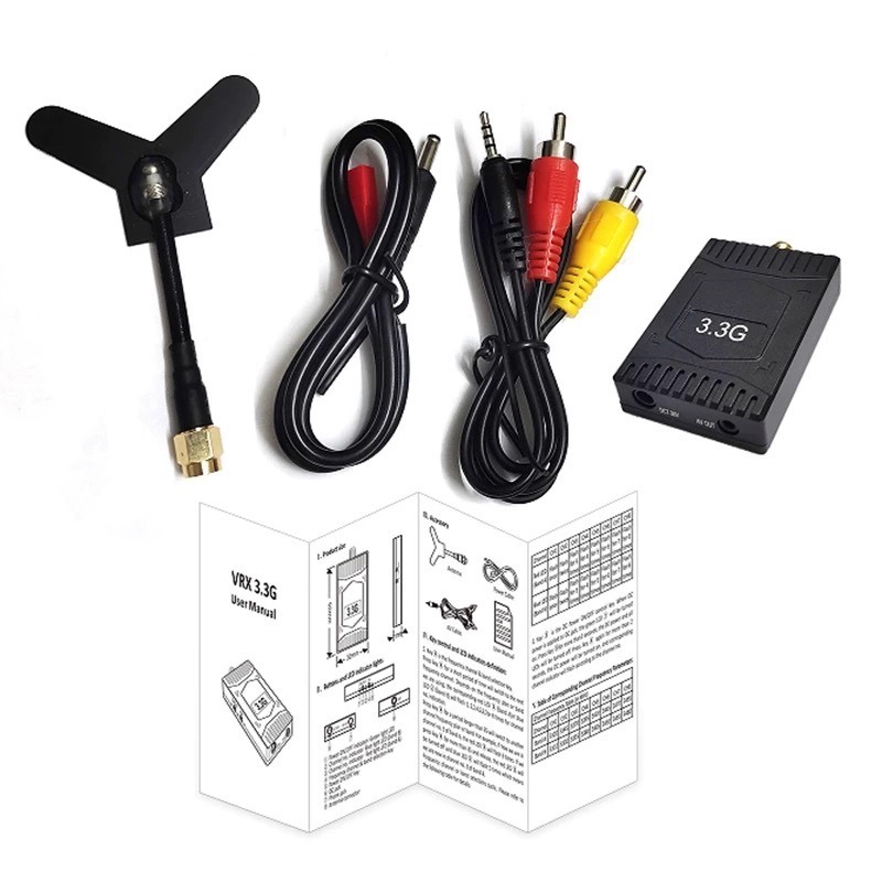 3.3GHz FPV VTX/VRX  3W Analog  – Drone Transmitter Bewertung und Preis
