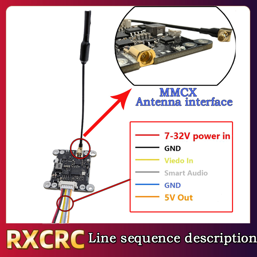 RXCRC 5.8G Module 48CH 1.6W VT – Drone Frame Bewertung und Preis