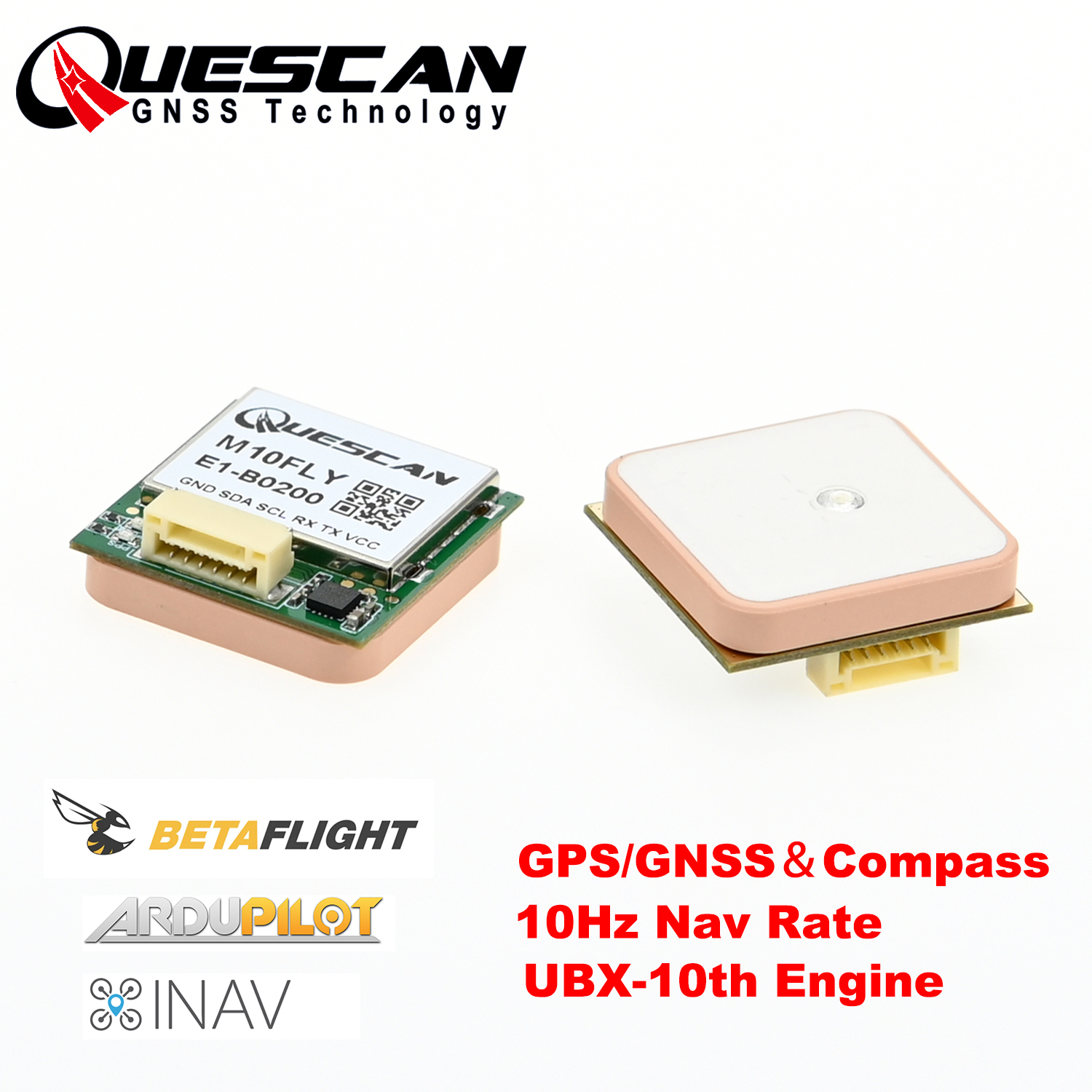 Quescan 25mm*25mm M10FLY 10Hz  – Drone Compass Bewertung und Preis