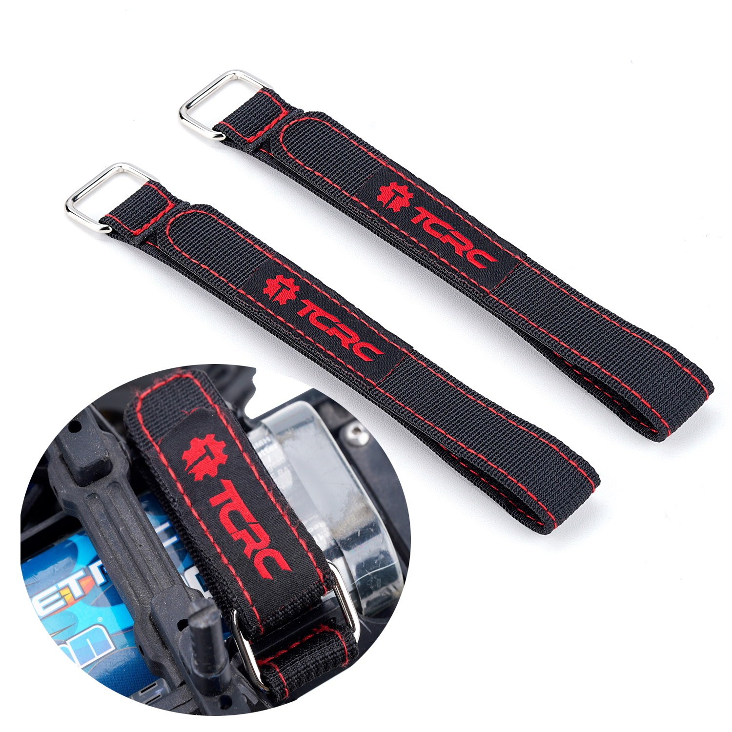 TCRC 2PCS 20x300MM Kevlar Stit – Drone Battery Strap Bewertung und Preis