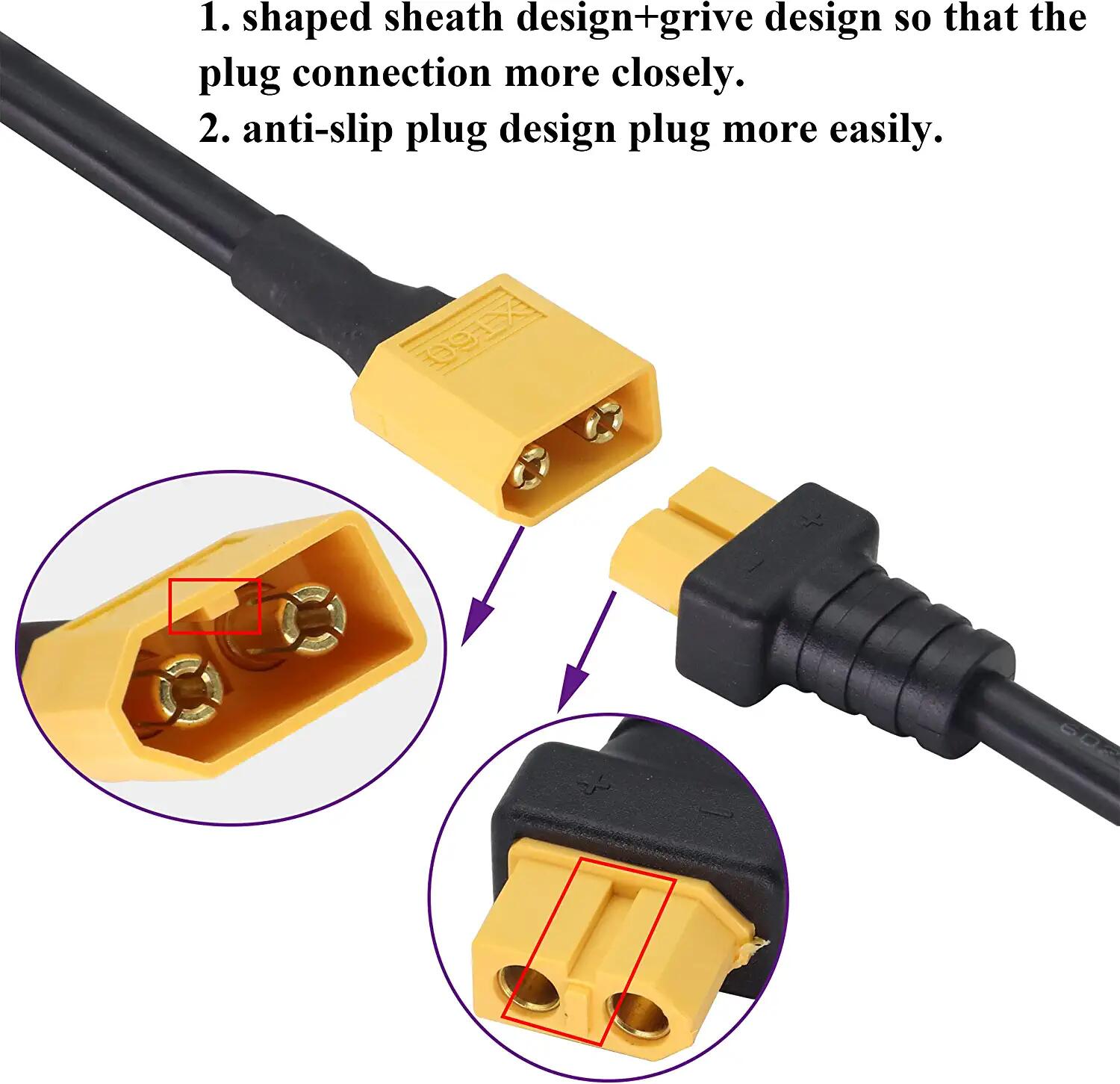 XT60 Adapter Cable XT60 Male t – Drone Compass Bewertung und Preis