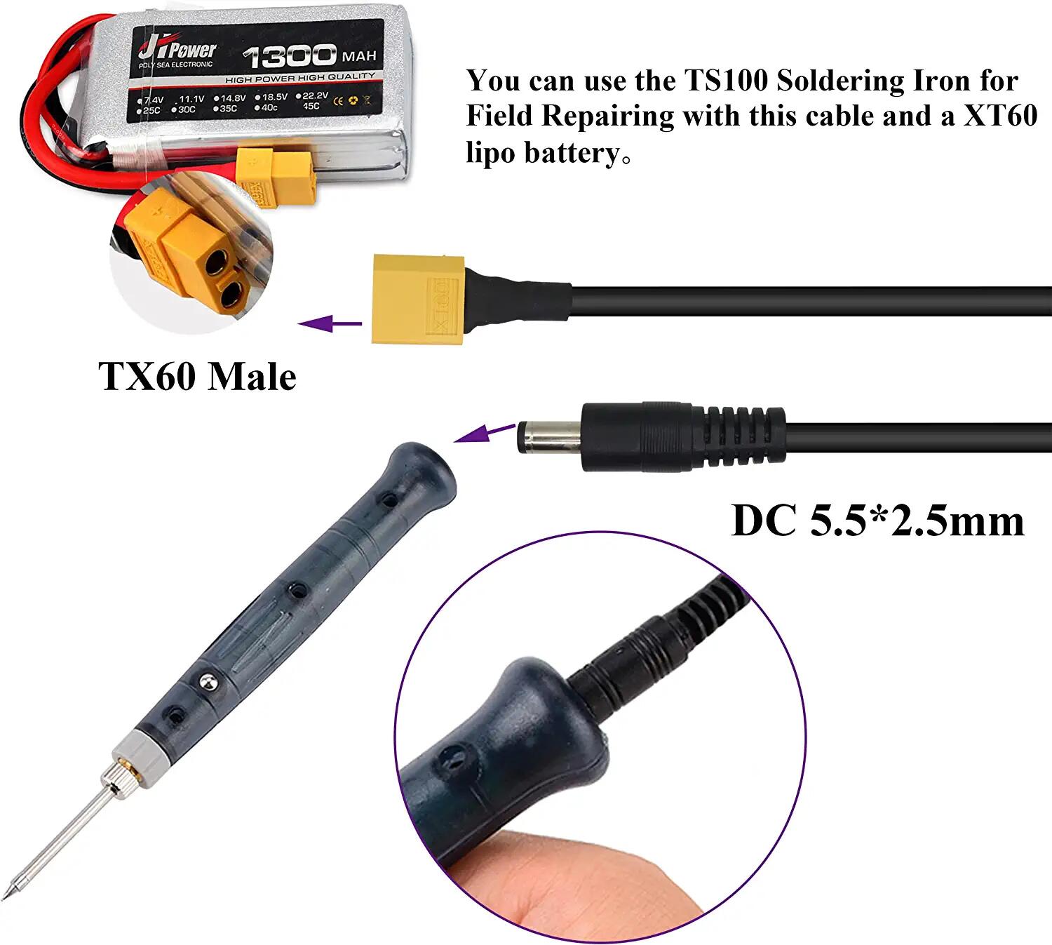 XT60 Adapter Cable XT60 Male t – Drone Compass Bewertung und Preis