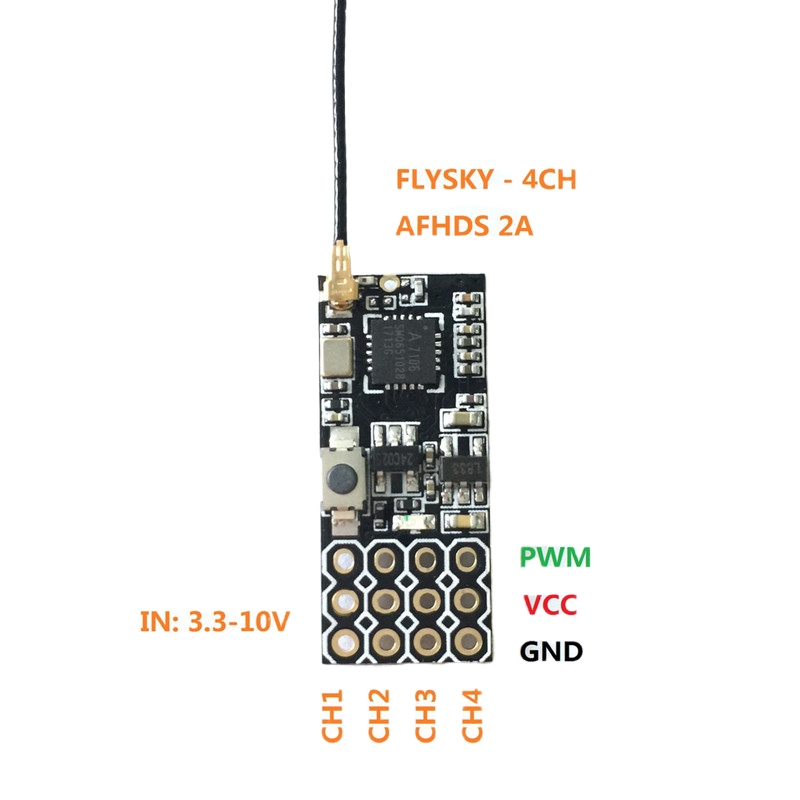 Flysky FS2A Mini Receiver 4CH  – Drone Battery Bewertung und Preis