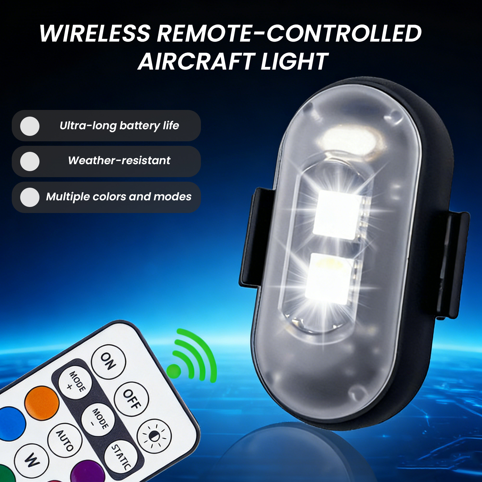 2/4/6PCS Wireless LED Strobe L – Drone Led Light Bewertung und Preis