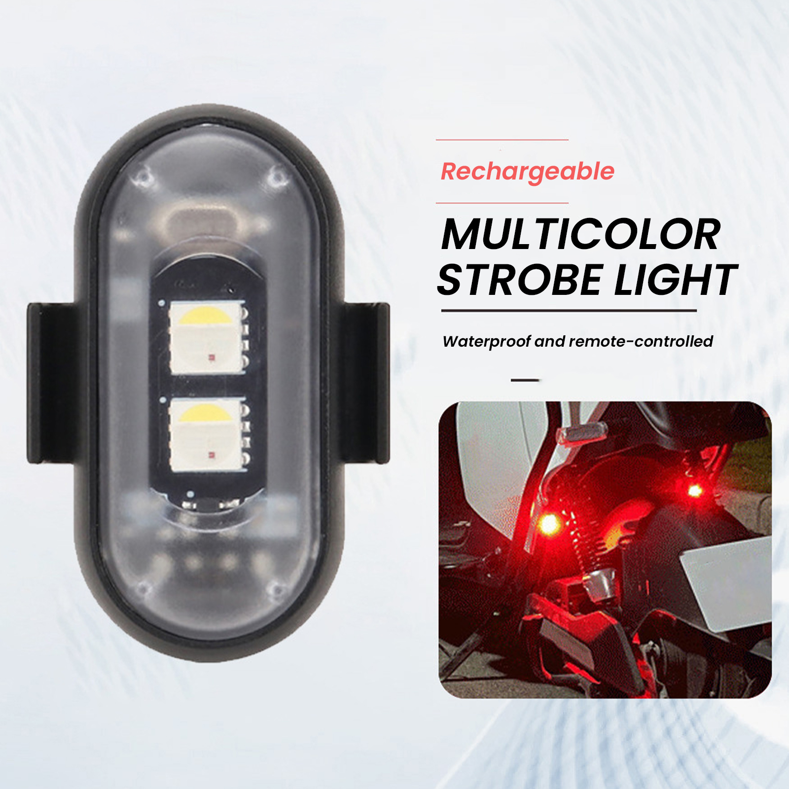 2/4/6PCS Wireless LED Strobe L – Drone Led Light Bewertung und Preis