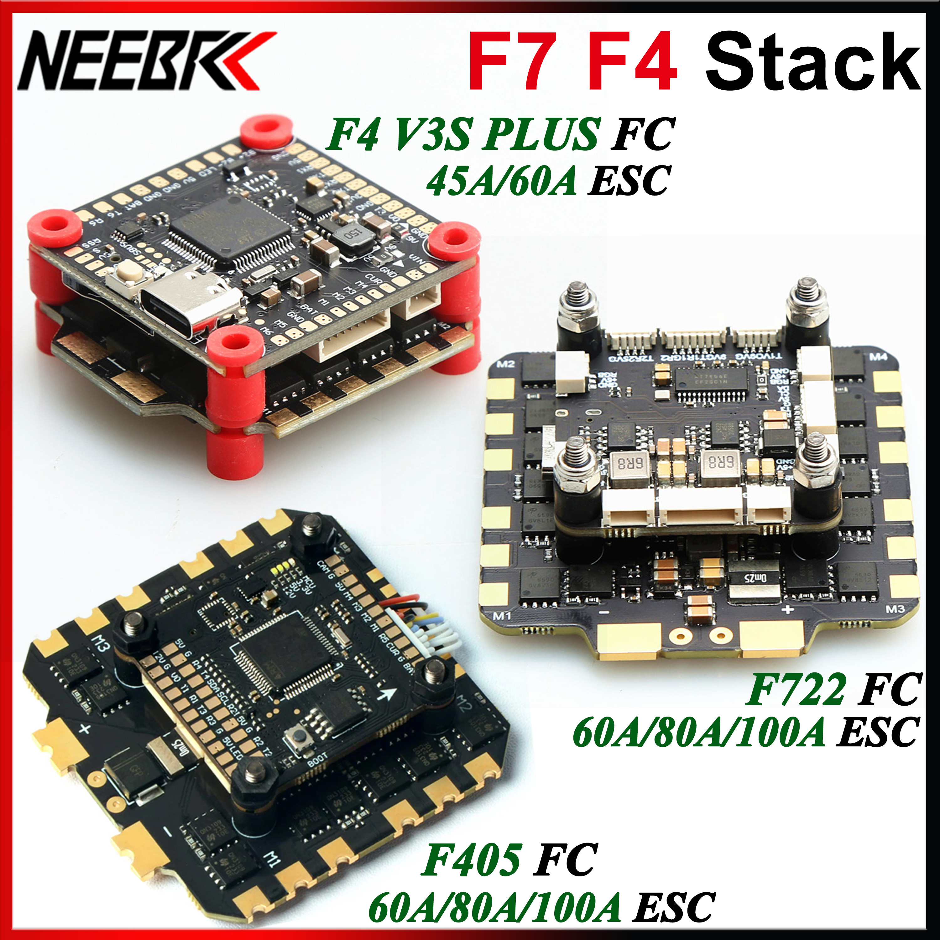 F4 F405 F4V3S Plus F7 F722 FC  – Drone Power Distribution Board Bewertung und Preis