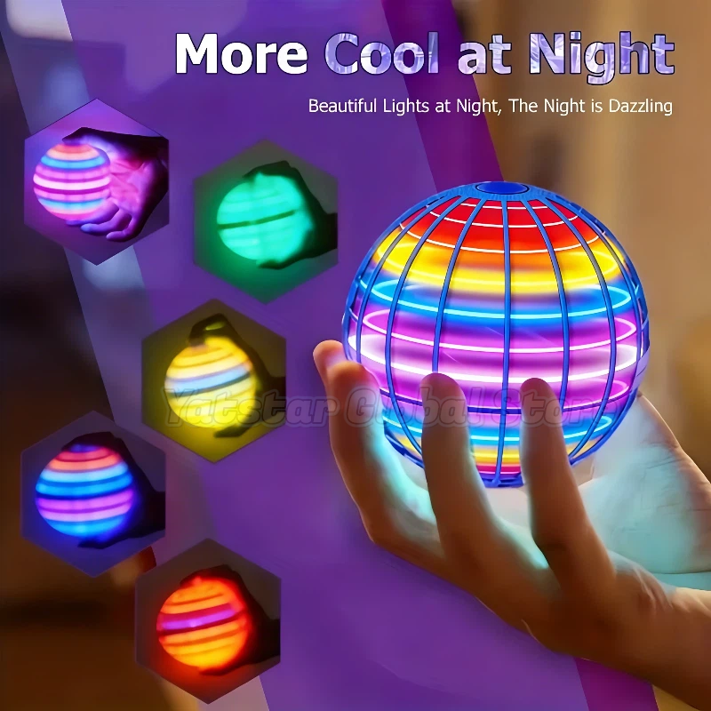 LED Light Up Flying Orb Boomer – Drone Battery Bewertung und Preis