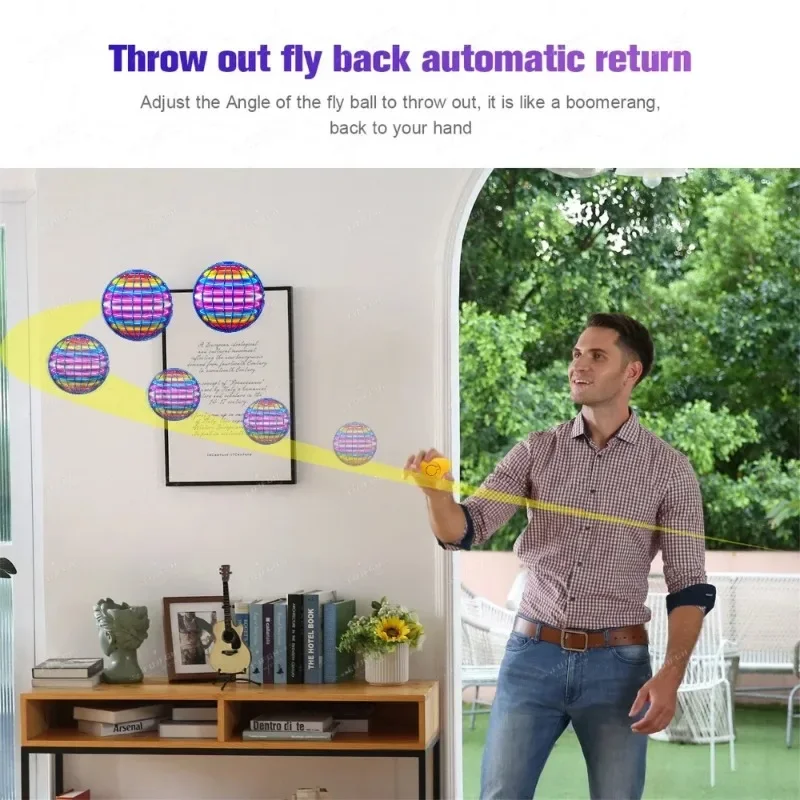 LED Light Up Flying Orb Boomer – Drone Battery Bewertung und Preis
