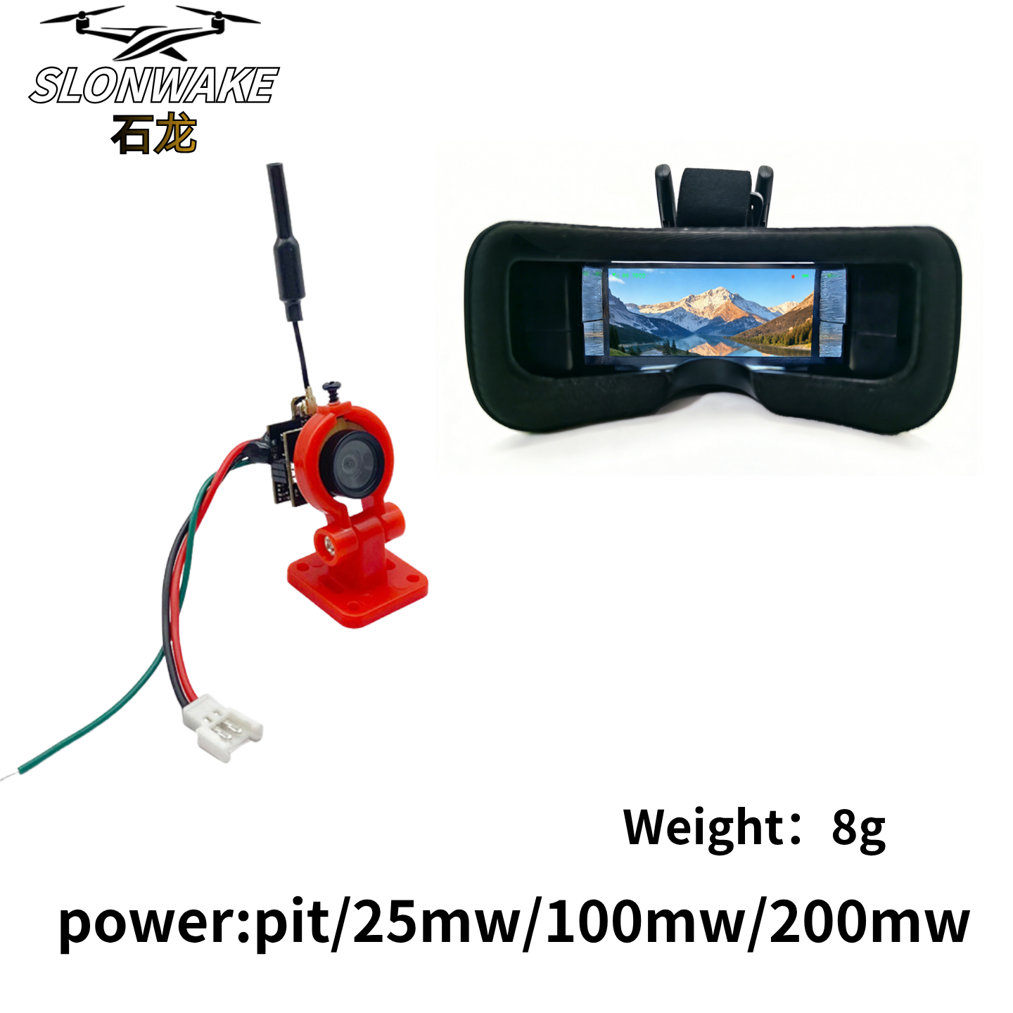Slonwake 5.8G 48CH 200mW FPV D – Drone Frame Bewertung und Preis