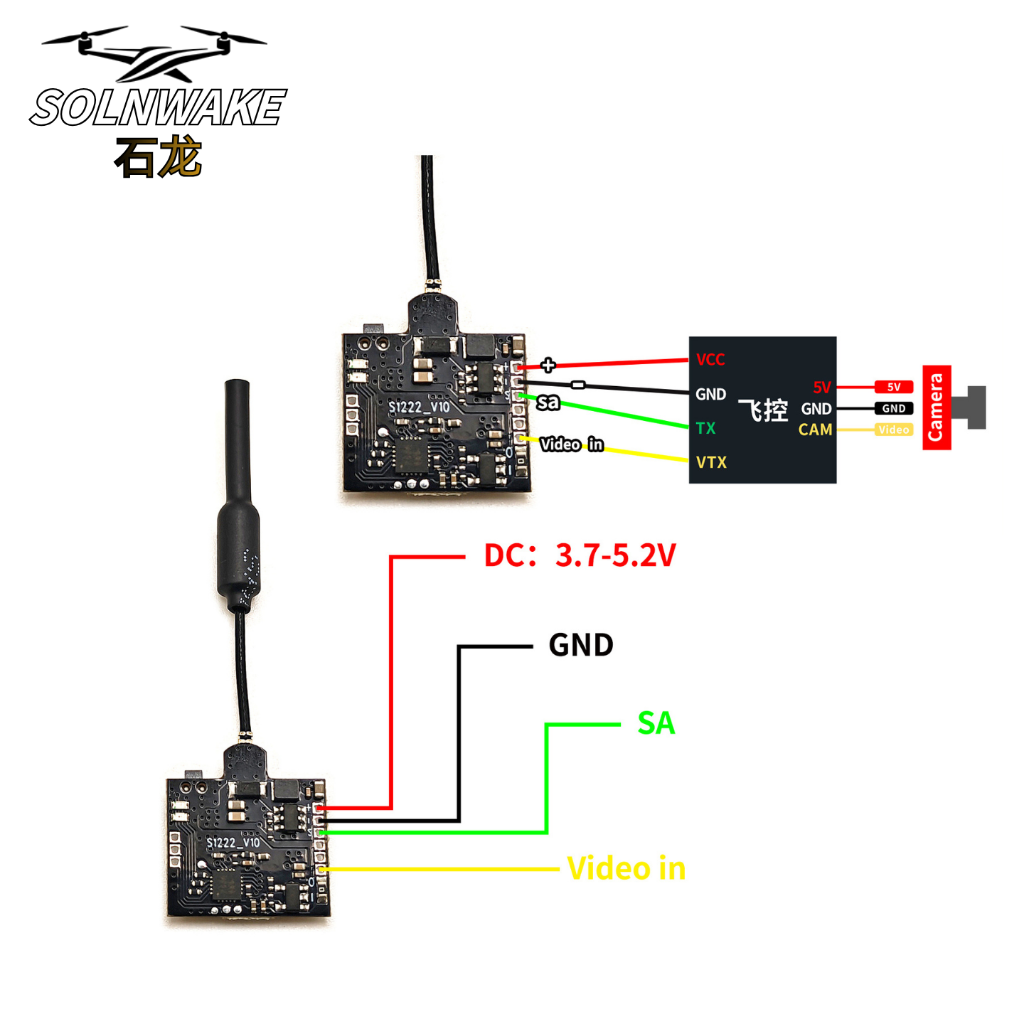 SLONWAKE Nano 5.8G 48CH 200mW  – Drone Frame Bewertung und Preis