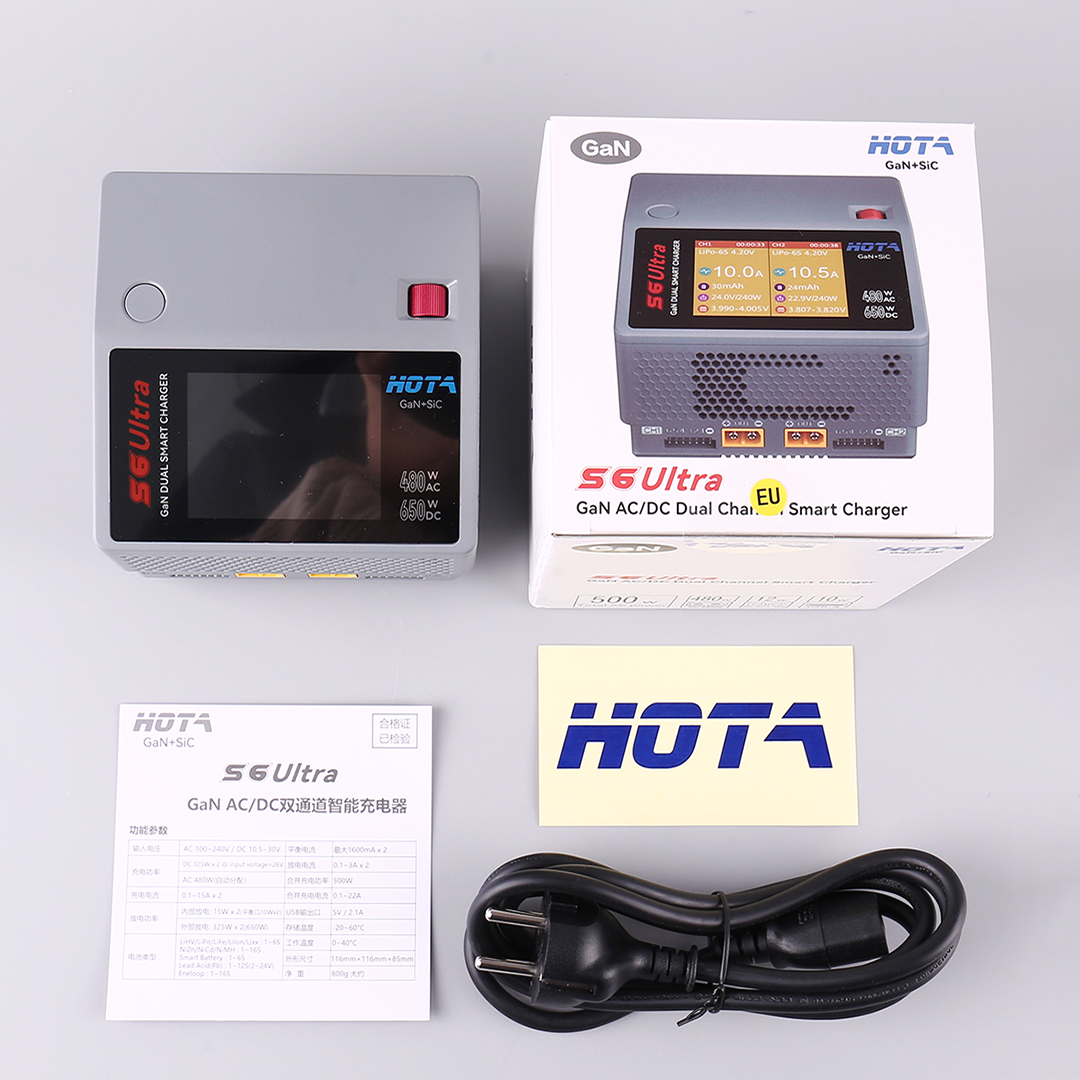 HOTA S6 Ultra Gallium Nitride  – Drone Charger Bewertung und Preis