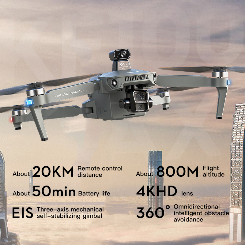 SJRC KF100 MAX 8K UHD Photo HD – Drone Gimbal Bewertung und Preis