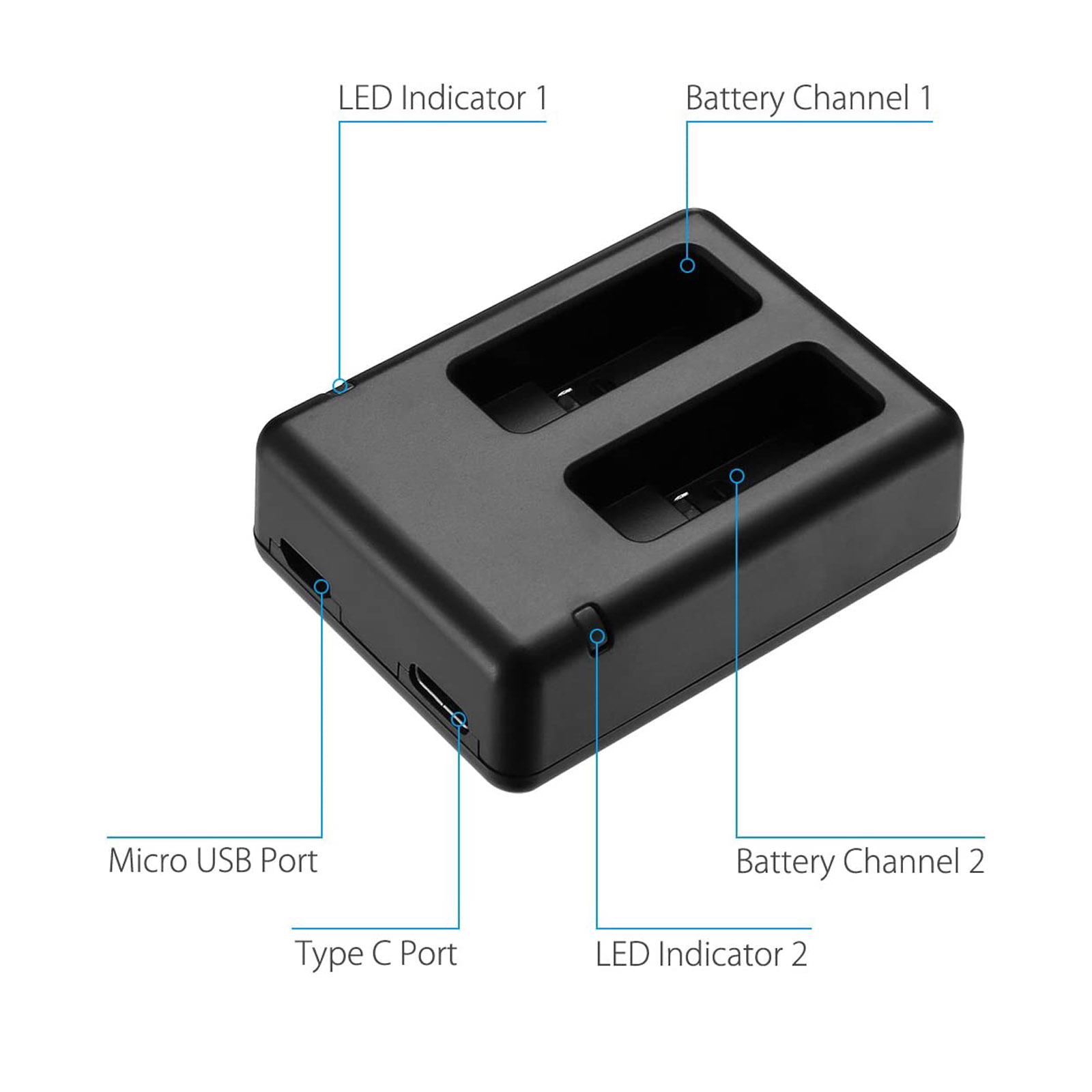 Suitable for GOPRO Hero 5 Char – Drone Battery Bewertung und Preis