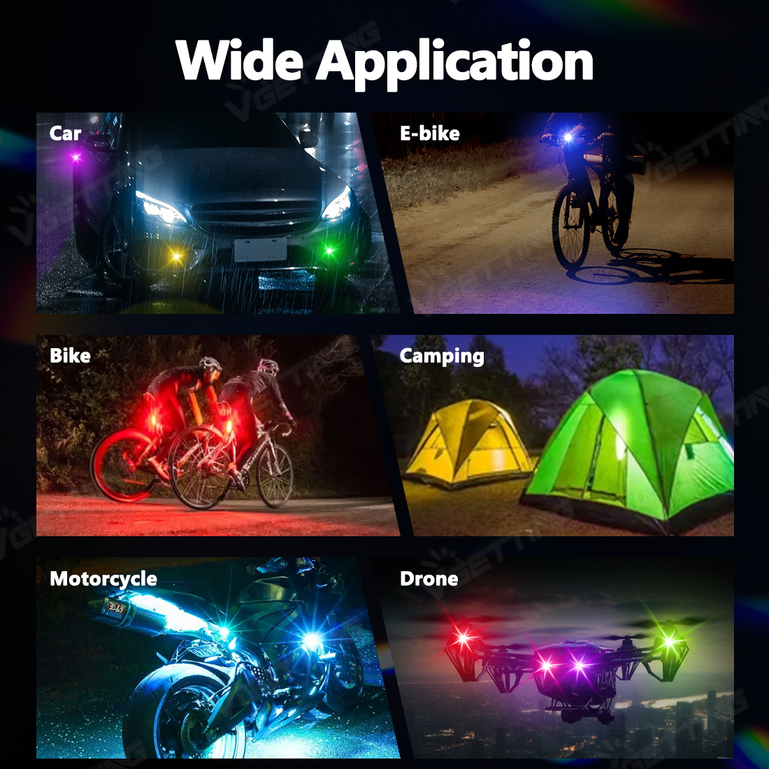4Pcs Mini Drone Strobe Light 8 – Drone Led Light Bewertung und Preis