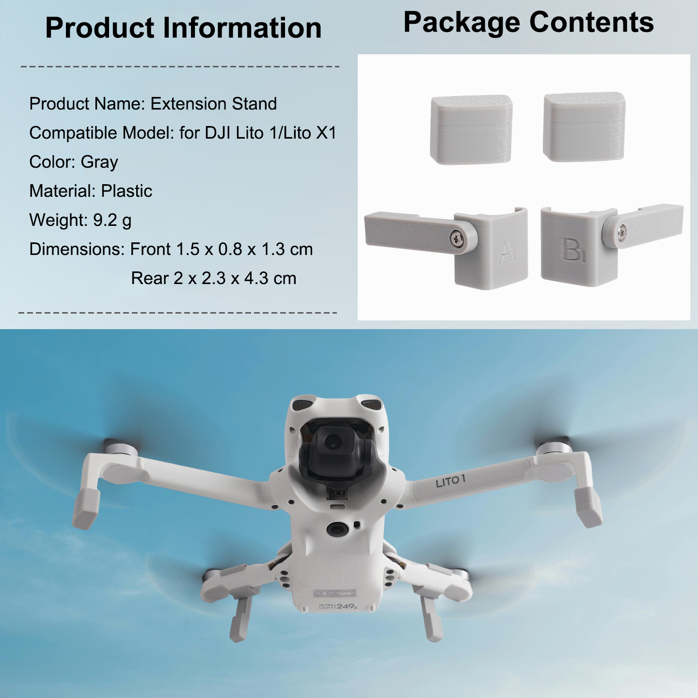 Landing Gear Extender for DJI  – Drone Landing Gear Bewertung und Preis