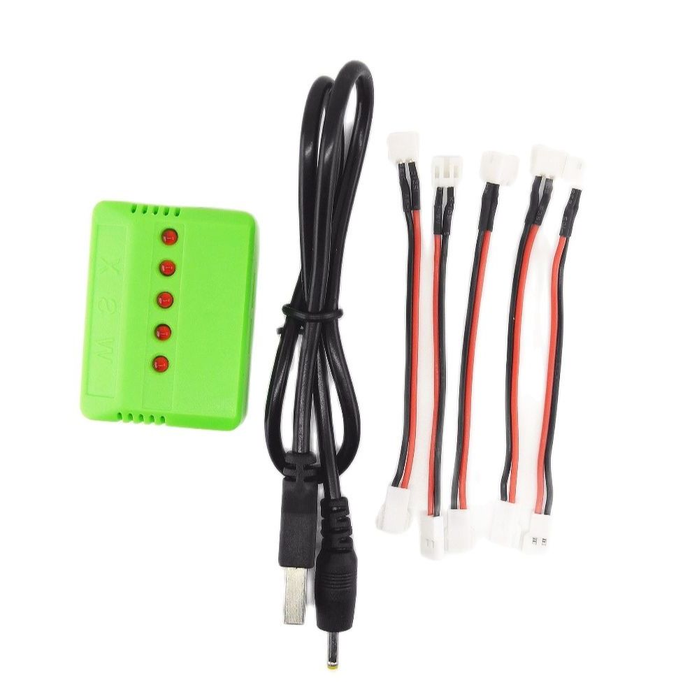 5PCS Cables And 1X 5 In 1 USB  – Drone Charger Bewertung und Preis