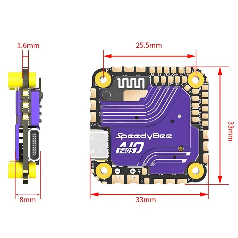 SpeedyBee F405 AIO Flight Cont – Drone Esc Bewertung und Preis