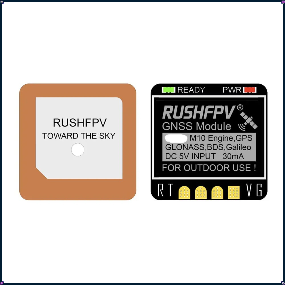 1-4Pcs RUSHFPV MINI M10 GPS Mo – Drone Antenna Bewertung und Preis