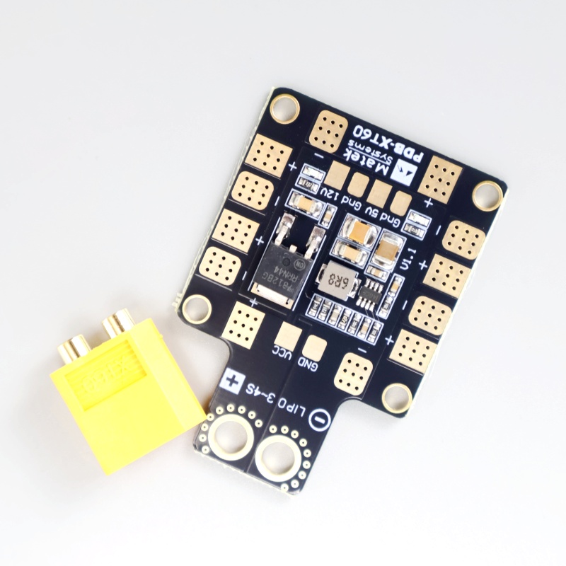 Matek Systems PDB XT60 W/ BEC  – Drone Power Distribution Board Bewertung und Preis