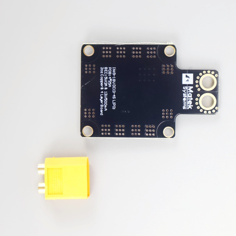 Matek Systems PDB XT60 W/ BEC  – Drone Power Distribution Board Bewertung und Preis
