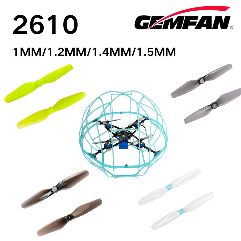 2610 Props Gemfan 2.6inch 2 Bl – Drone Propeller Bewertung und Preis