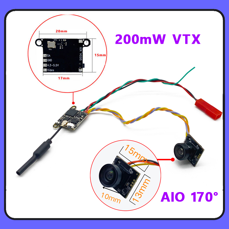 SLONWAKE 5.8G 1200TVL FPV Came – Drone Frame Bewertung und Preis