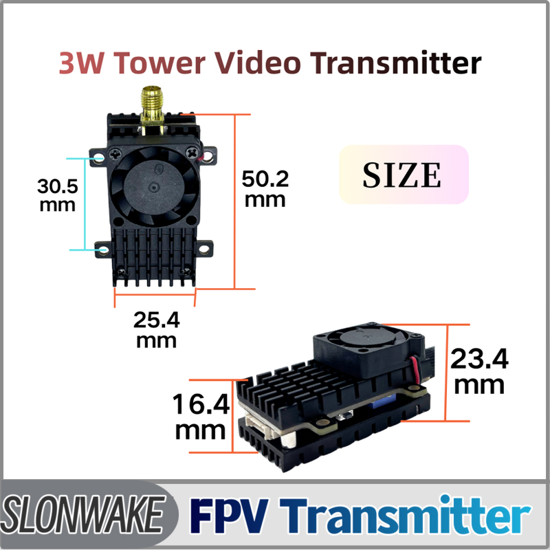 SLONWAKE 5.8G 3000mW Simulatio – Drone Frame Bewertung und Preis