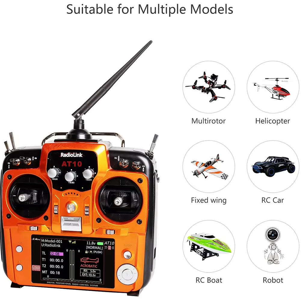 RadioLink AT10 II 2.4G 10CH RC – Drone Power Distribution Board Bewertung und Preis