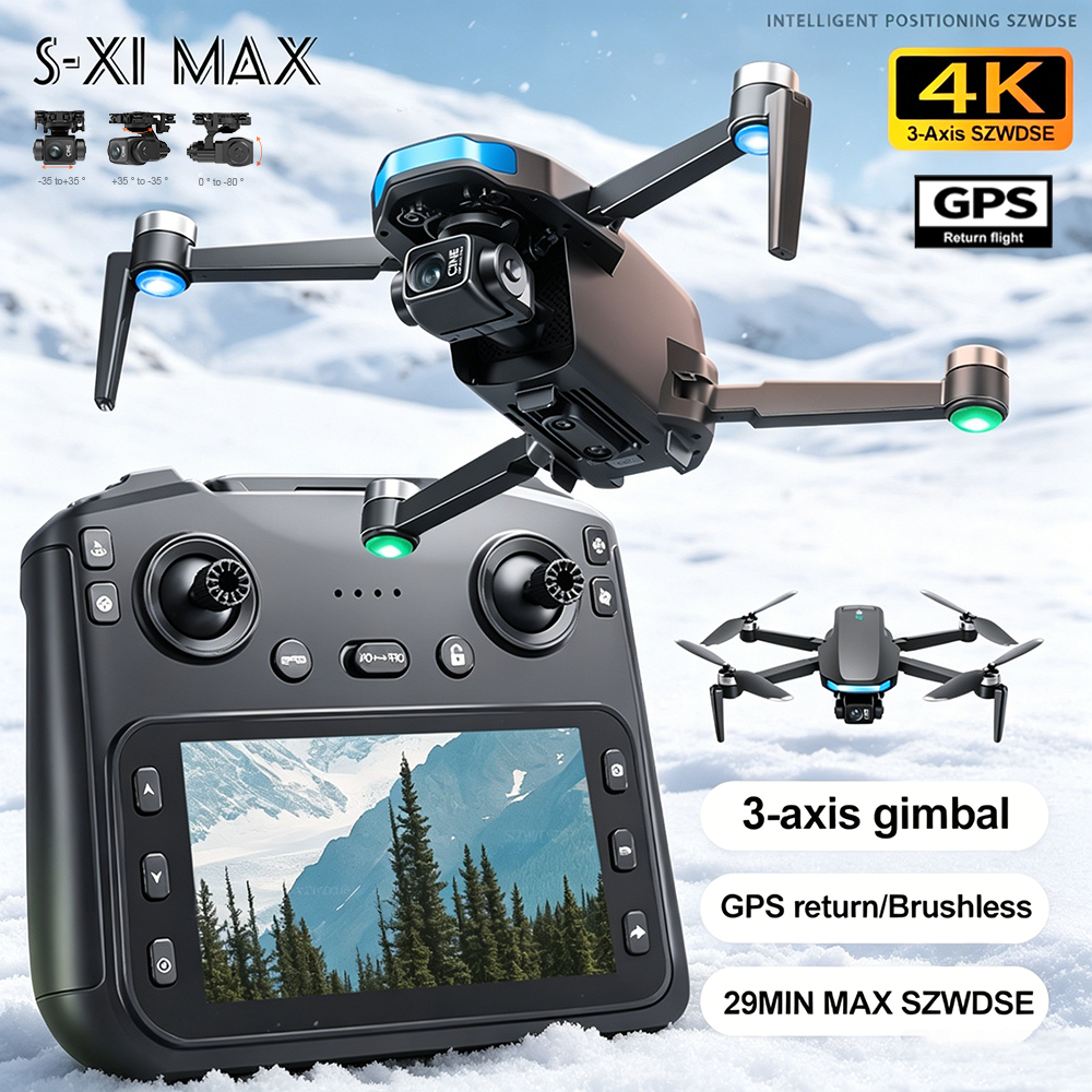 New S-X1 MAX Drone GPS 8K Prof – Drone Gimbal Bewertung und Preis