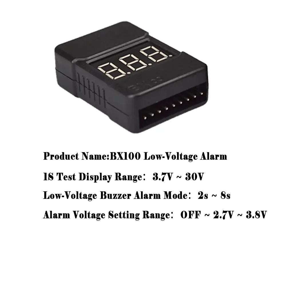 BX100 1-8S Lipo Battery Voltag – Drone Buzzer Bewertung und Preis