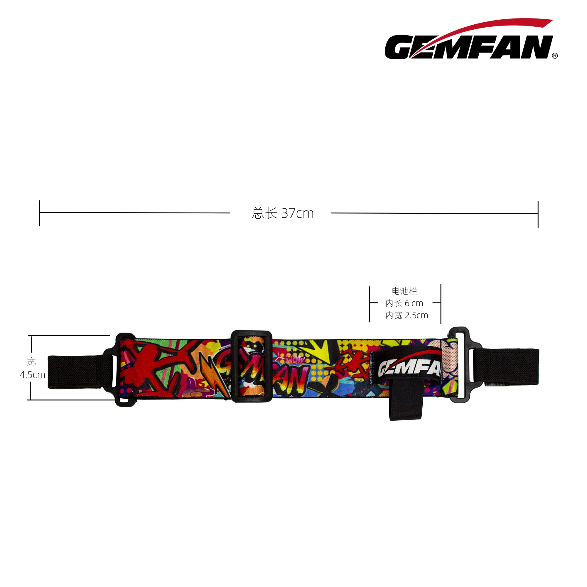 Gemfan Graffiti FPV Goggles He – Drone Battery Strap Bewertung und Preis